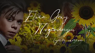 Elvin Grey - подсолнухи (lyrics version/текстовая версия)