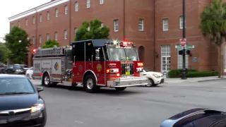 Orlando Fire Department Engine 101 Responding