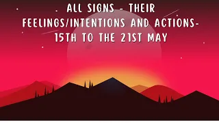 All Signs -Brutal & Honest Truth of your person - 15th - 21st May#love #tarot #collective#guidance