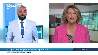 Le journal international - L'actualité internationale du lundi 8 avril 2024 - TV5MONDE