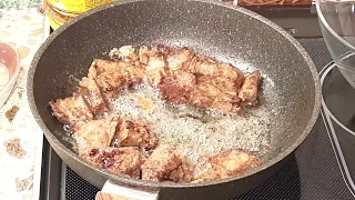 Печень говяжья, как приготовить мягкую, вкусную говяжью печень