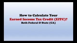 How to Calculate Your Earned Income Tax Credit (EITC)?