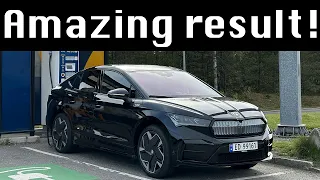 Skoda Enyaq Coupe vRS | Motorway Range Test