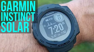 Garmin Instinct Solar Review - Unlimited Battery Life! Can It Compete With Fenix 6?