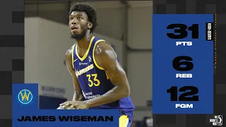 James Wiseman Drops A CAREER-HIGH 31 PTS (12/17 FG) vs. South Bay