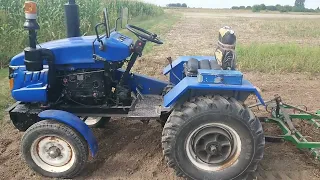 Культивація після картоплі. Новий шків рішає👍✊Швидкість шалена, тільки тримай 😀