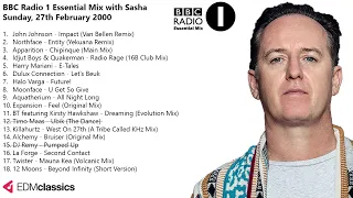 Sasha - Radio 1 Essential Mix - 27 Feb 2000