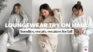 LOUNGEWEAR TRY ON HAUL FALL 2021 + matching sets, comfy sweats, tops feat. White Fox Boutique