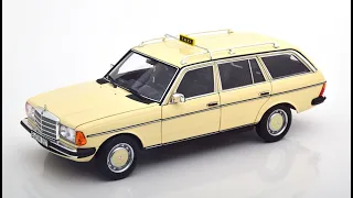 Modelissimo: Norev Mercedes 200T S123 Taxi Berlin 1982 1/18