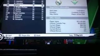 FIFA11 CAREER MODE SQUAD REAL BETIS