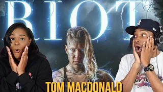 He came swinging today! 💪🏾🔥 Tom MacDonald "Riot" Reaction | Asia and BJ