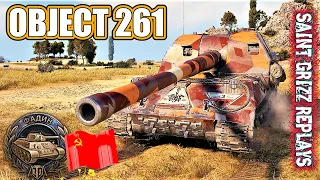 WoT Object 261 Gameplay ♦ Fadins Medal ♦ SPG Arty Review