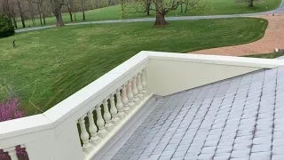 A tour of the roof at Poplar Forest