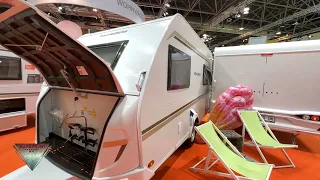 2023 Weinsberg CaraOne 390 QD Interior and Exterior at Dusseldorf Caravan Salon 2022