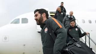 Shakhtar arrived in Belgium befofe the game vs Gent
