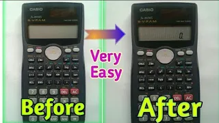 How to repair scientific calculator