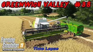 Cultivating & Planting Maize. Harvesting Oat & Baling Straw | Greenwich Valley #38 | FS19 TimeLapse