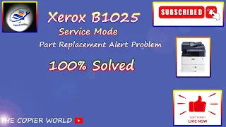 How to Enter Xerox B1025 Service Mode || Xerox B1022 / B1025 Service Entry, Service Mode