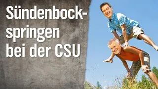 Sündenbockspringen bei der CSU | extra 3 | NDR