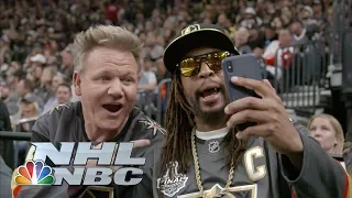 Lil Jon, Gordon Ramsay take in Game 6 of Sharks-Golden Knights | NHL | NBC Sports