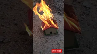 Burning Model House