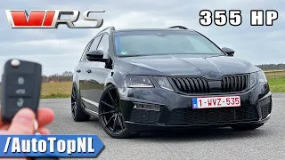 355HP Skoda Octavia RS REVIEW on AUTOBAHN [NO SPEED LIMIT] by AutoTopNL