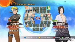 Naruto Ultimate Ninja Storm 2 Character Select Theme Extended