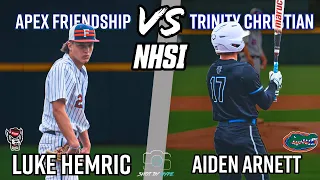 FLORIDA VS NORTH CAROLINA TOP RANKED TRINITY CHRISTIAN TAKES ON APEX FRIENDSHIP IN GAME 1 OF NHSI