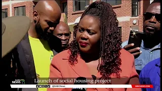 Launch of social housing project in Pretoria