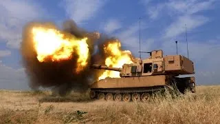 M109 PALADIN HOWITZERS IN ACTION ● HEAVY ARTILLERY LIVE FIRE