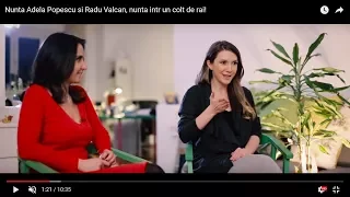 Nunta Adela Popescu si Radu Valcan, nunta intr un colt de rai!