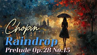 쇼팽, “빗방울” 전주곡 🎶🎹💕 Chopin, "Raindrop" Prelude Op.28 No.15