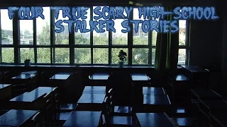 4 True Scary Highschool Stalker Stories (Ft. The Grim Reader)