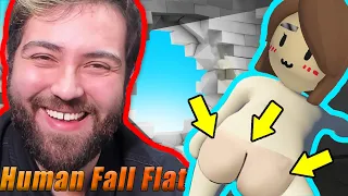 😂 EKİP İLE HAPİSTEN ÇOK SAÇMA KAÇIŞ 😂| GÜLMEKTEN AĞLADIK 😂 | Human Fall Flat YENİ [ Fizik Oyunu ]