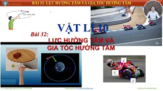 VẬT LÍ 10 - KNTT. BÀI 32. LỰC HƯỚNG TÂM VÀ GIA TỐC HƯỚNG TÂM