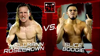 Hellmann Rosecrown vs. Slice Boogie (Santino Bros Wrestling)