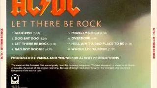 AC/DC Let there be rock (backing track with Bon Scott)