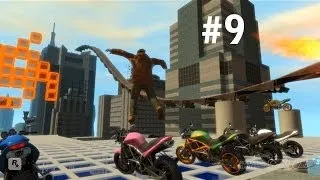 GTA IV - Приколы, Трюки и Аварии! (Stunts, Crashes and Fun!) #9