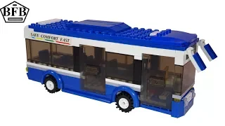 Sluban M38-B0330 | Building Kit | City Bus | Speed Build with Lego Test