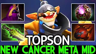 TOPSON [Techies] New Cancer Meta Mid Most Annoying Hero Dota 2