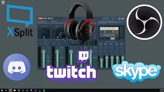 How to Setup VoiceMeeter Banana for OBS or XSplit & Streaming to Twitch / Beam + Discord