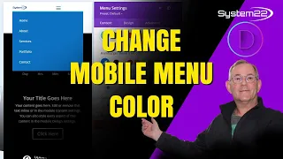 Divi Theme Change Mobile Menu Color 2023