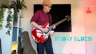 Friday Blues Shuffle (Epiphone ES-335 & Fender Blues Jr)