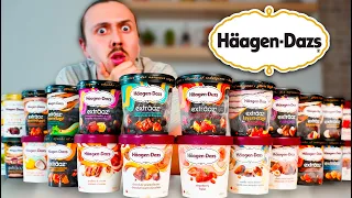Je teste toutes les variétés de glaces Häagen-Dazs (25+)