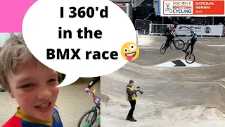 360'd in a national BMX race🤪