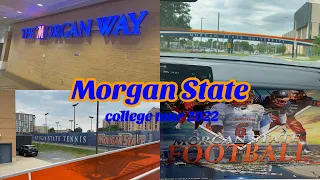 Morgan State University 🧡💙 || College Tour 2022 !