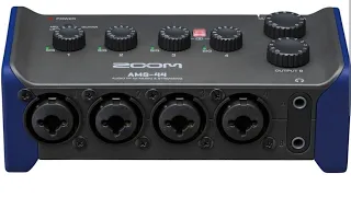 Preamp noise test of the ZOOM ams 44