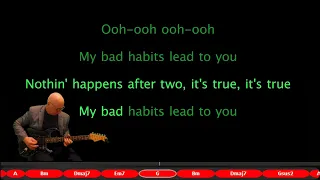 Ed Sheeran - Bad Habits - Guitar Chords  Lyrics