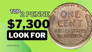 top 2 coins pennyes Coins  ULTRA RARE Coins worth A LOT of MONEY! Coins worth money