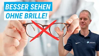 Brille schadet deinen Augen - Mit 2 einfachen Augenübungen sofort besser sehen